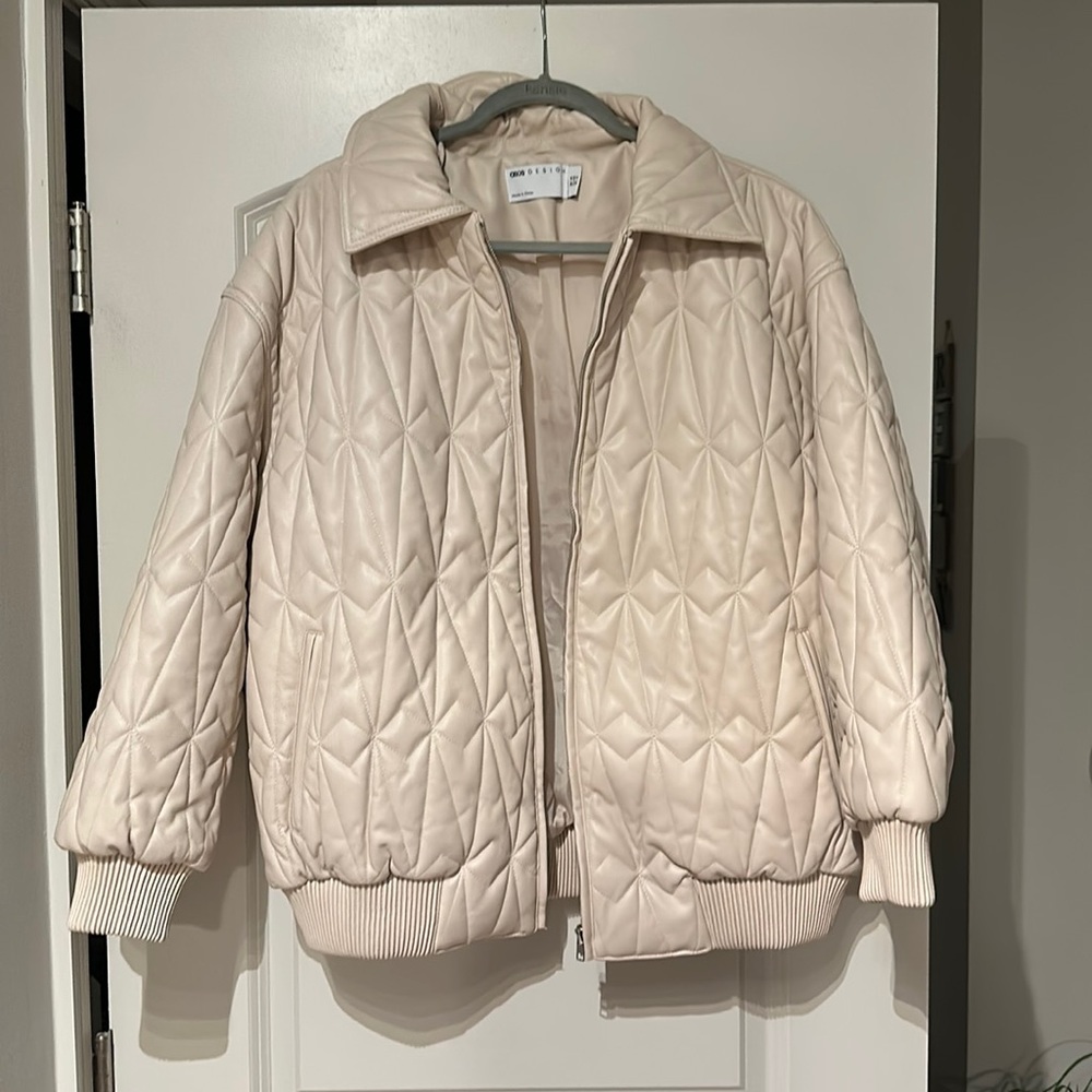 ASOS Design Faux Leather Jacket